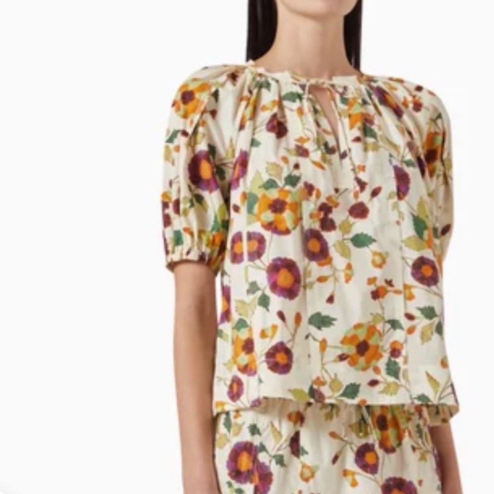Ulla Johnson Loli Top in White Iris